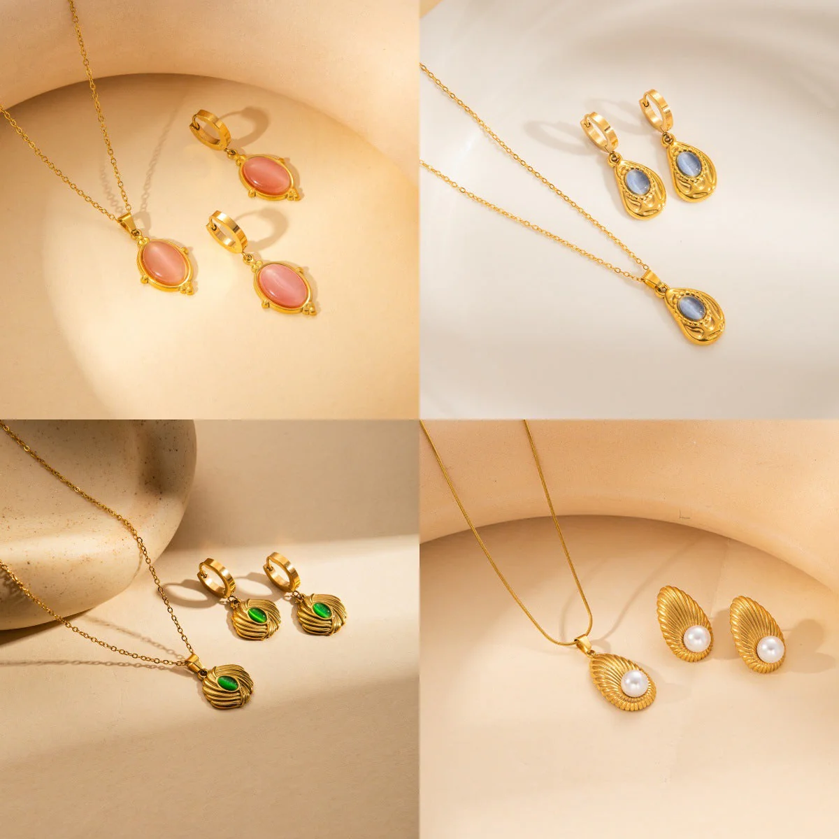 necklace earrings Set