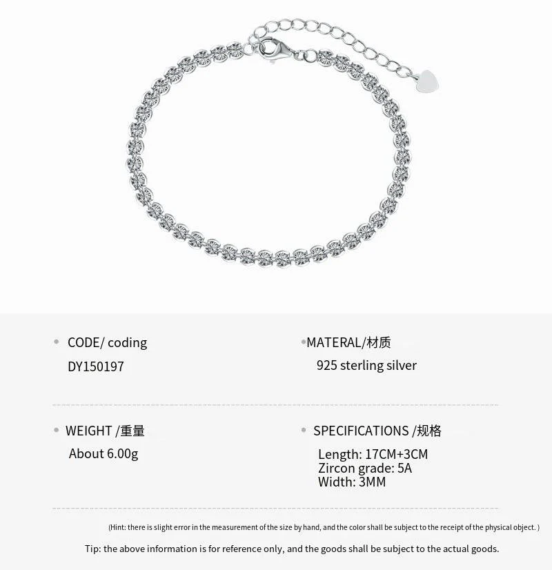 S925 Sterling Silver Bracelet