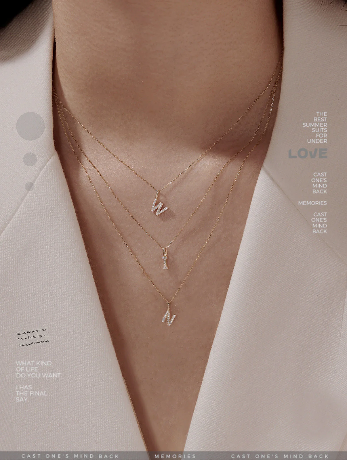 Your name ~S925 sterling silver plated with 14K gold 26 letters necklace pendant cute mini couple DIY