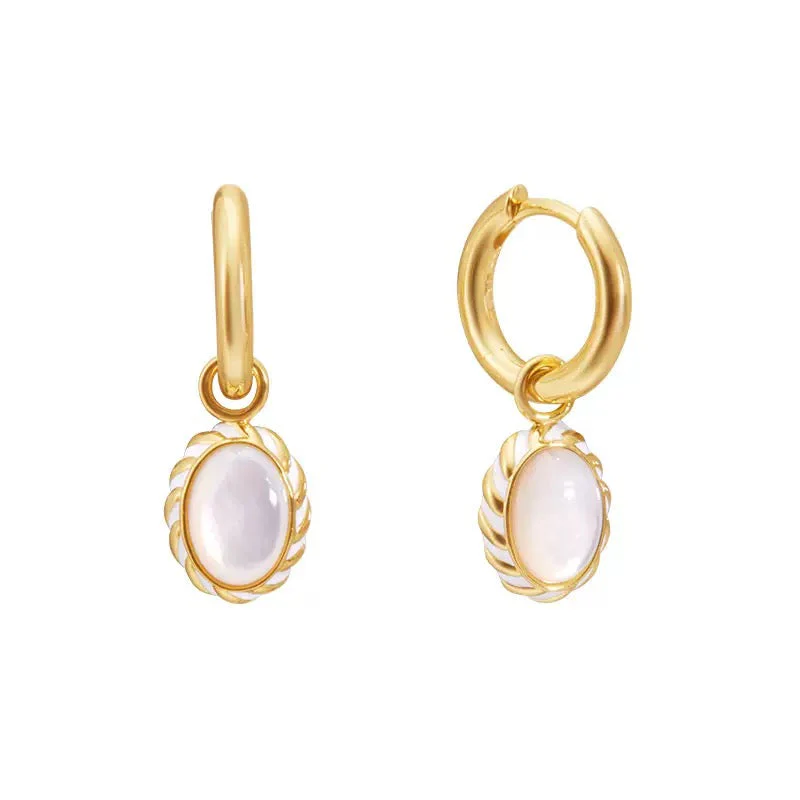 Goldier Necklace Earrings Set