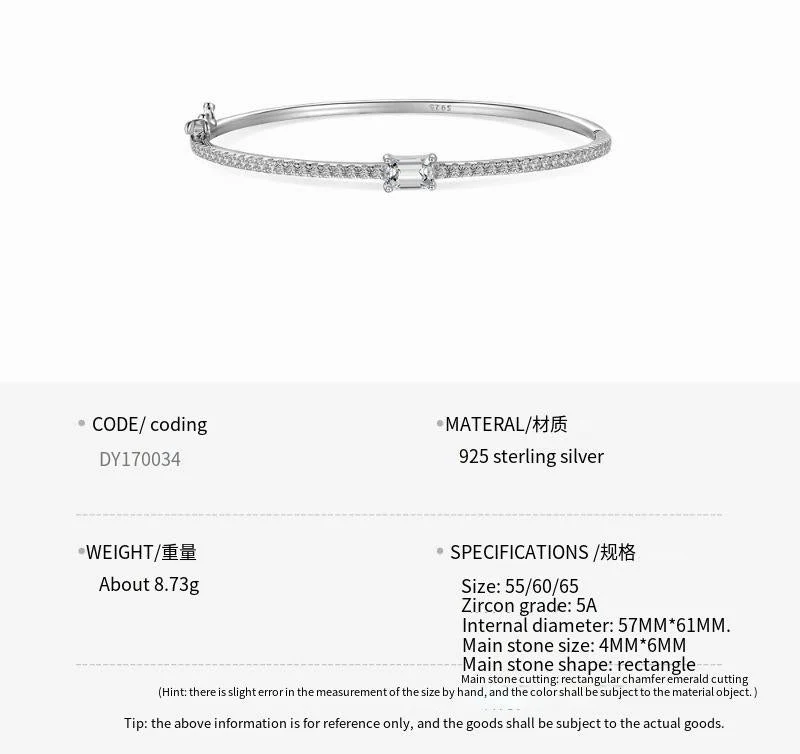 S925 Sterling Silver Bracelet