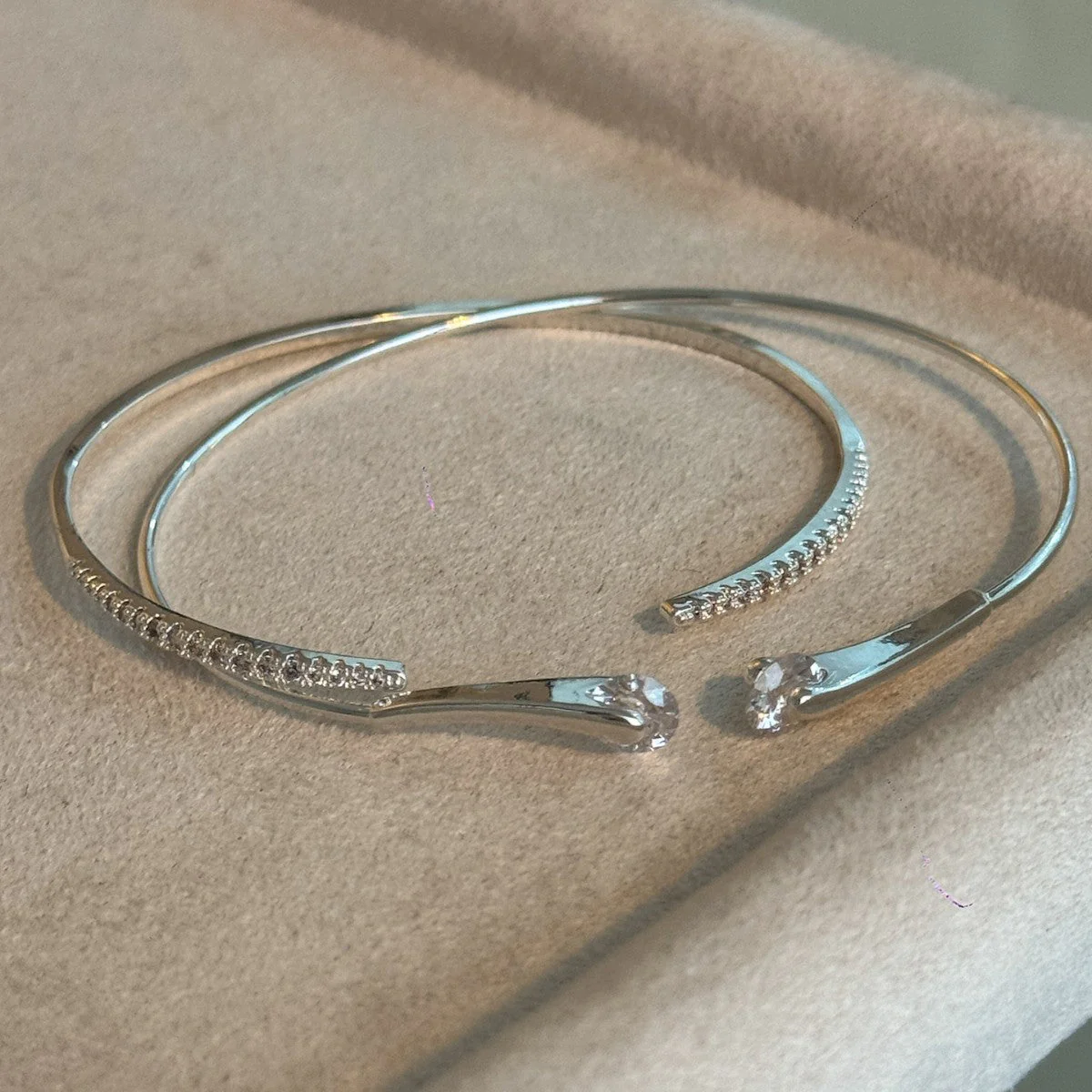 Overlapping and wearing micro-inlaid fine-row agate bracelet