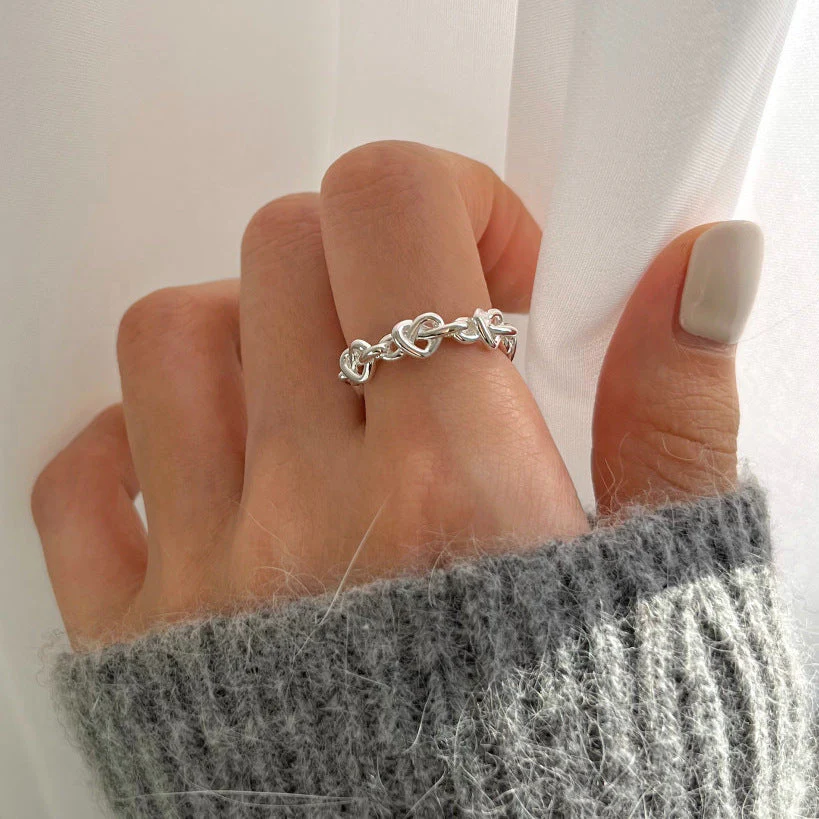 925 Sterling Silver Love Ring