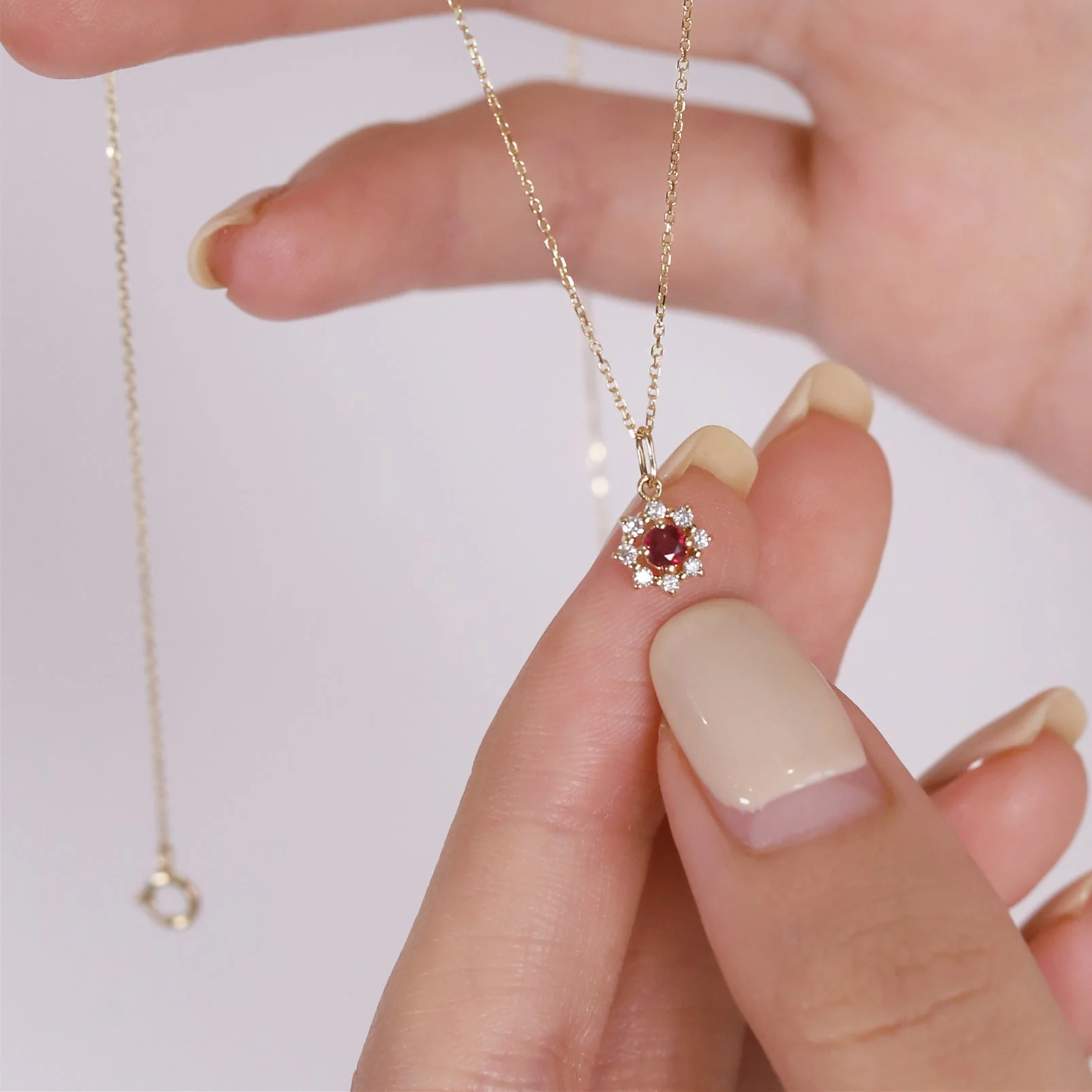 S925 Silver Plated 18k Gold Small Sun Necklaces