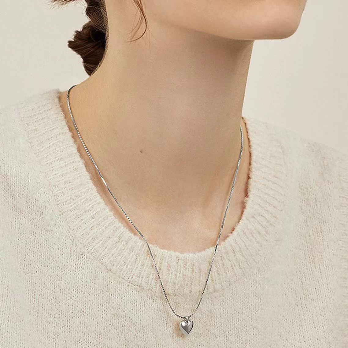 18K Gold Plated Heart Necklace