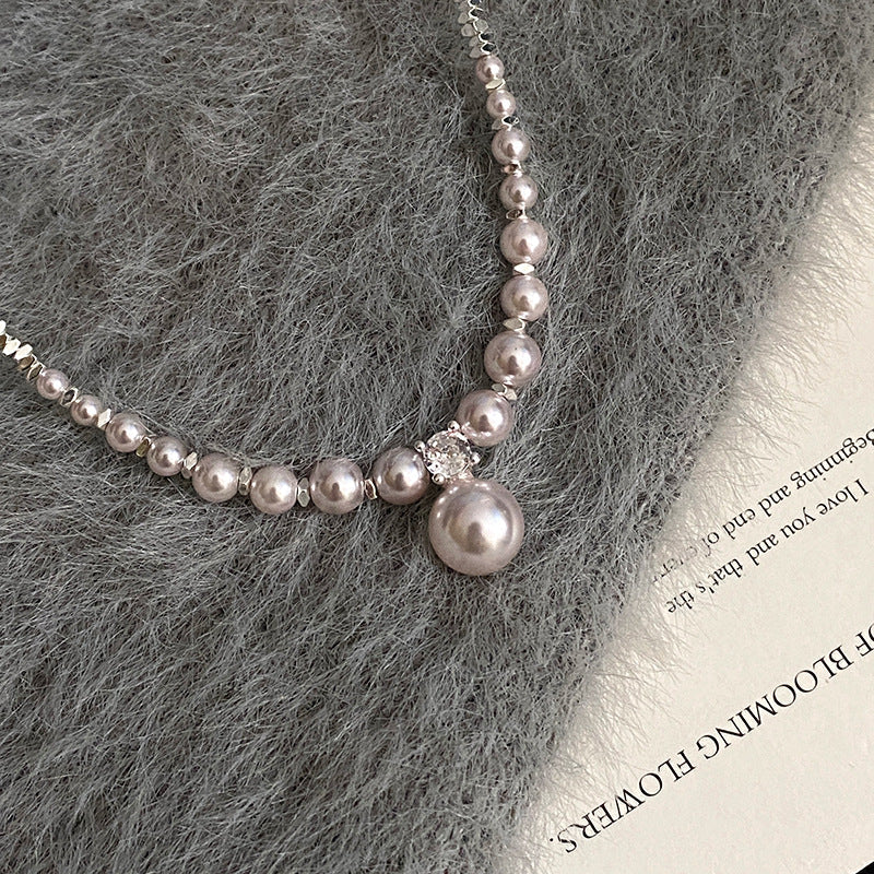 Swarovski pearls necklace