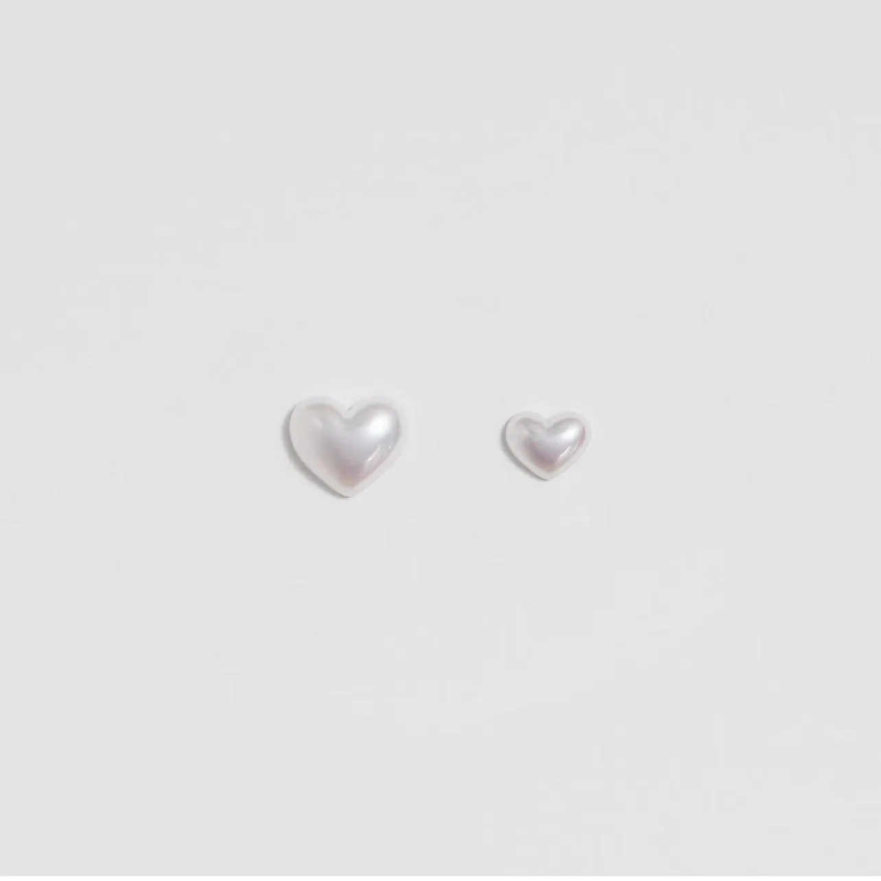 Mabei Pearl Love Earrings