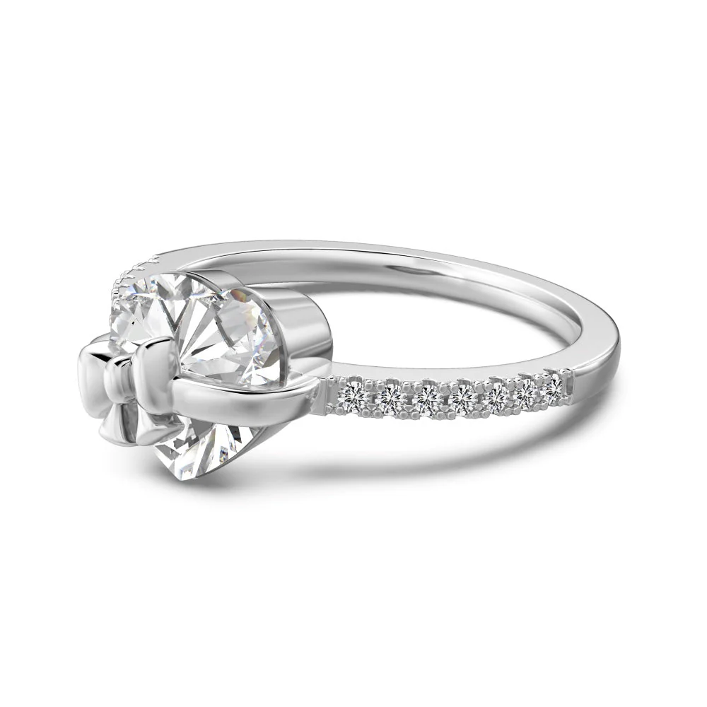 “SOULMATE” STERLING SILVER RING