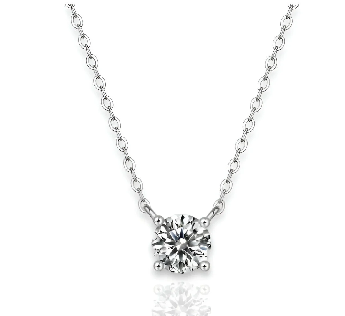Diamond Stud Necklace