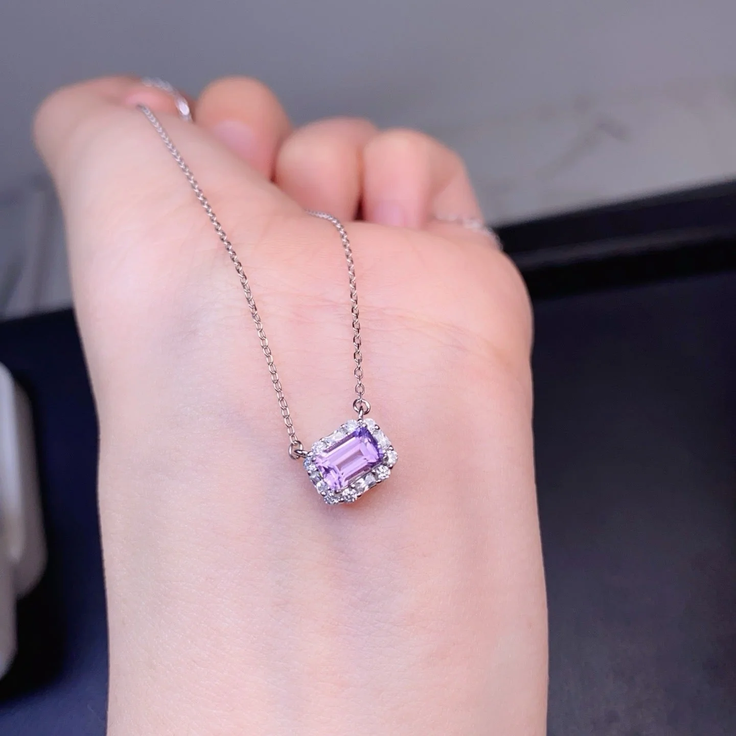 Natural Amethyst Yanna Necklace