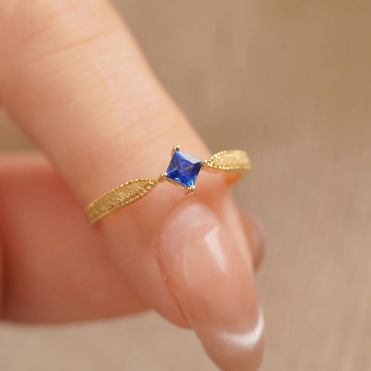 S925 sterling silver couple ring