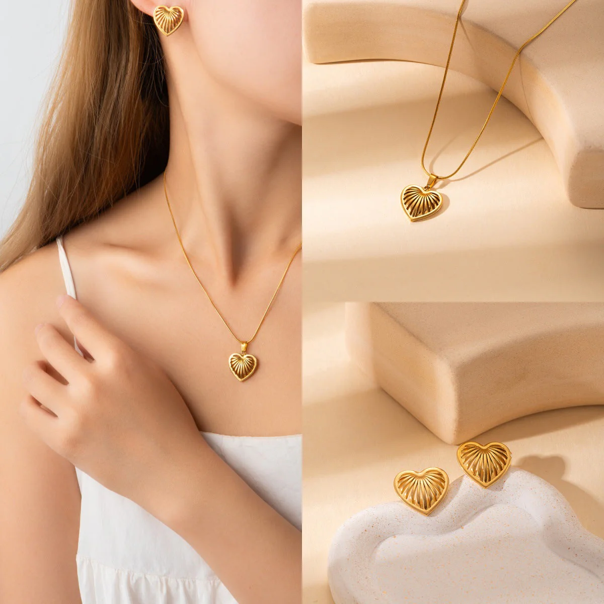 necklace earrings Set