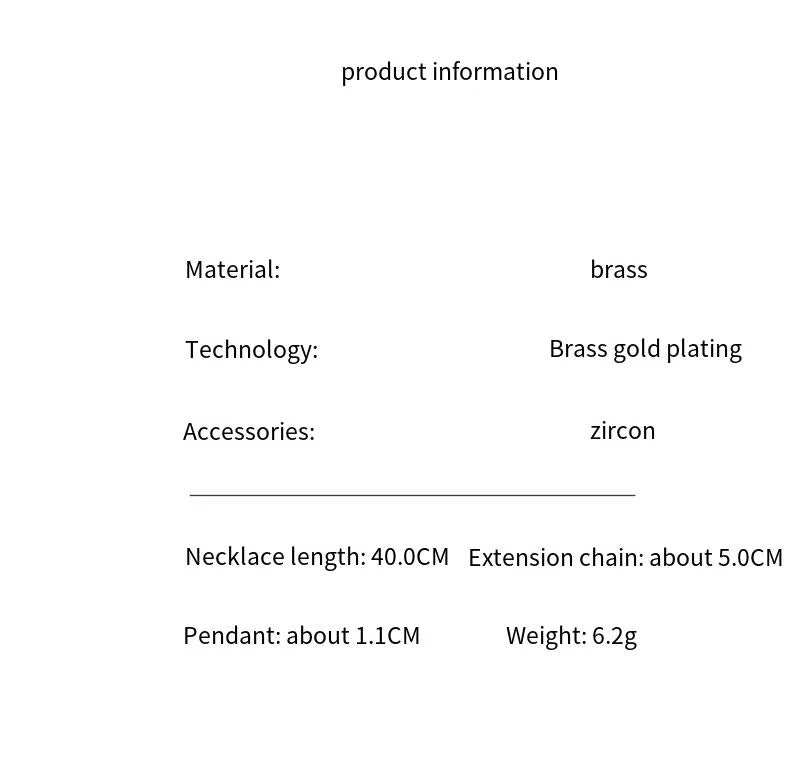 Emerald zircon necklace