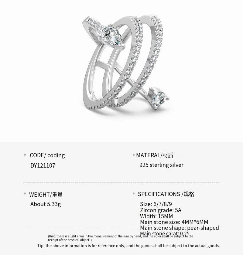 S925 Sterling Silver Ring