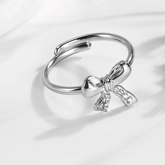 Super Flash Sky Star Titanium Zircon Ring