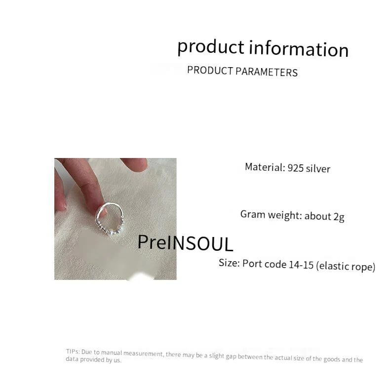 S925 Sterling Silver Freshwater Pearl Broken Silver Ring