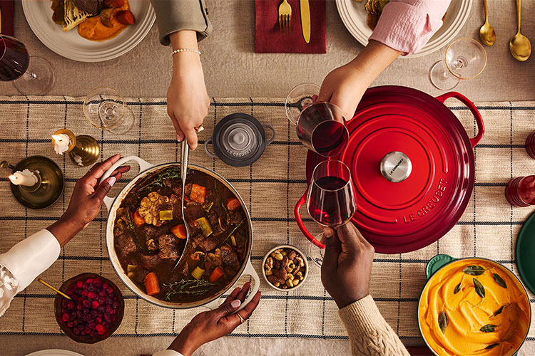 🔥Le Creuset Cookware Cast Iron Pots And Pans Dinnerware Ultimate Set 100 Pieces!