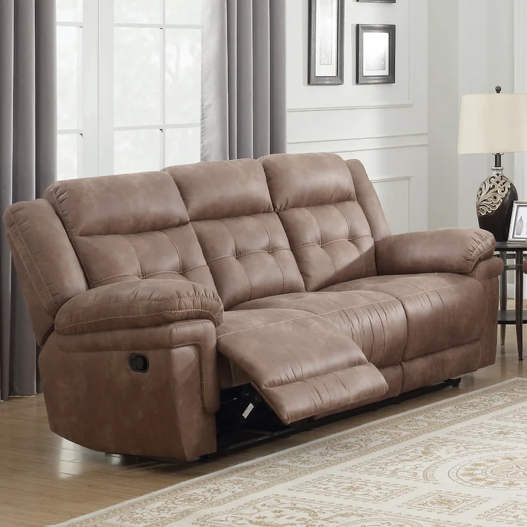 Elida 88'' Pillow Top Arm Reclining Sofa