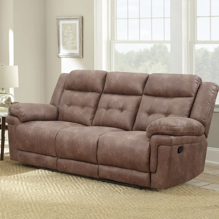 Elida 88'' Pillow Top Arm Reclining Sofa