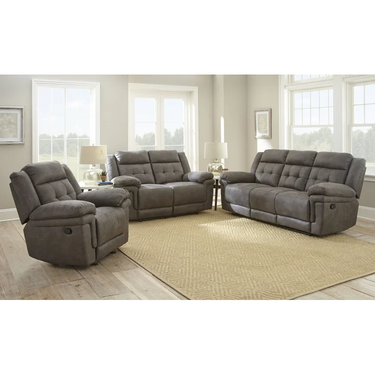 Elida 88'' Pillow Top Arm Reclining Sofa