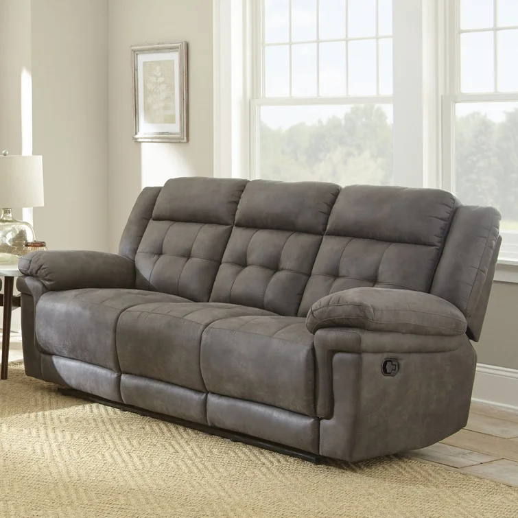 Elida 88'' Pillow Top Arm Reclining Sofa