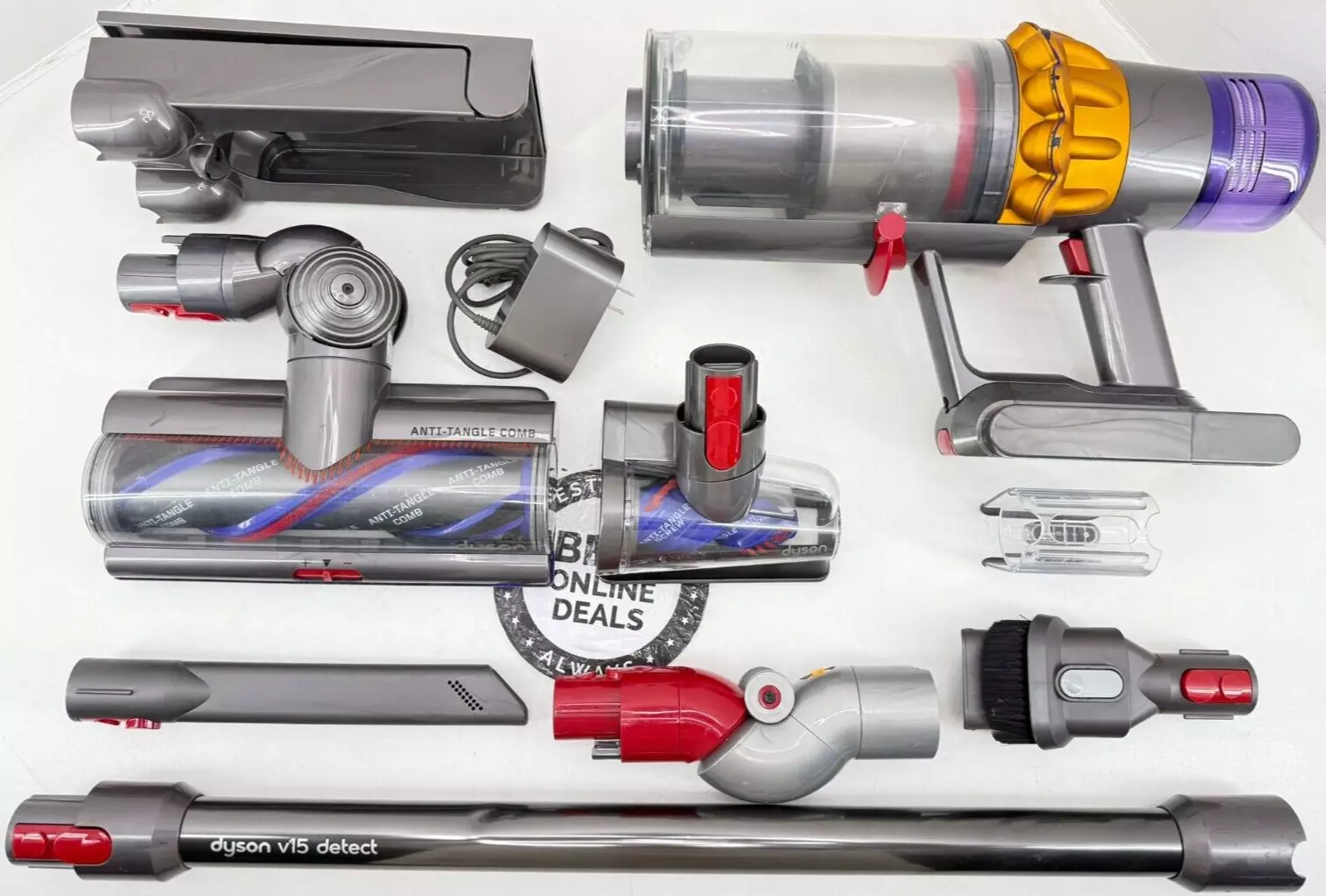 🔥Dys V15 Detect Total Clean Extra\u200b Stick Vacuum