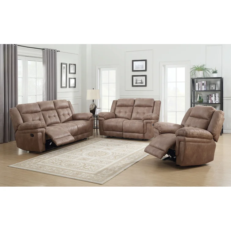 Elida 88'' Pillow Top Arm Reclining Sofa