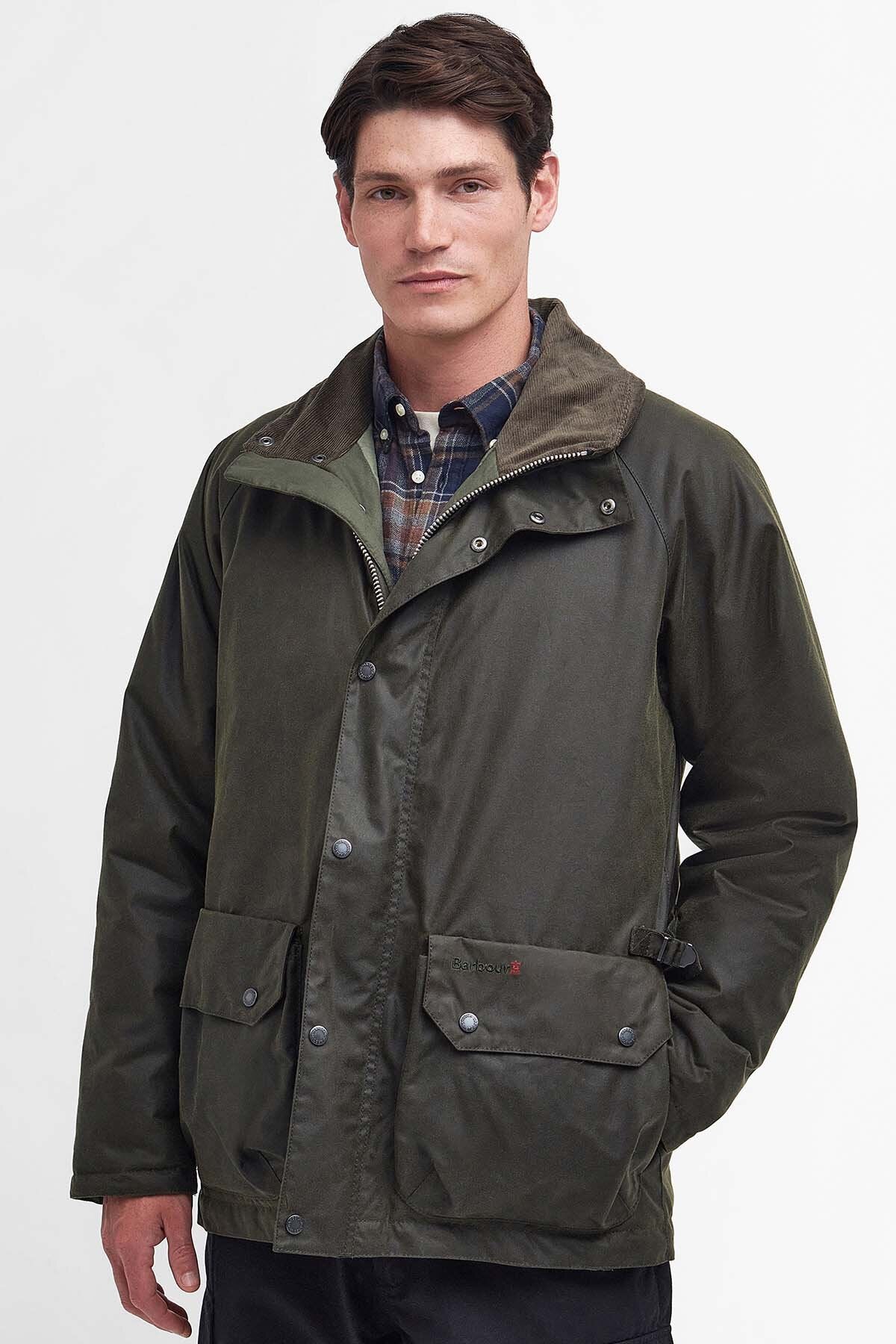 Saltburn Wax Jacket - ARCHIVE OLIVE