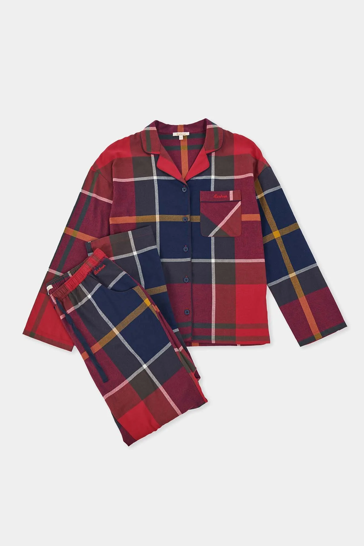 Large Scale Ellery PJ Set - LARGE RED TARTAN
