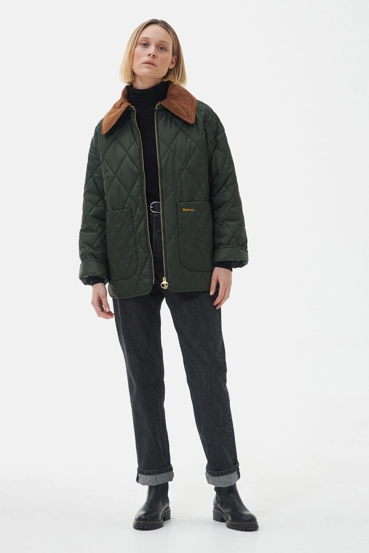 Woodhall Quilted Jacket - SAGE/ANCIENT
