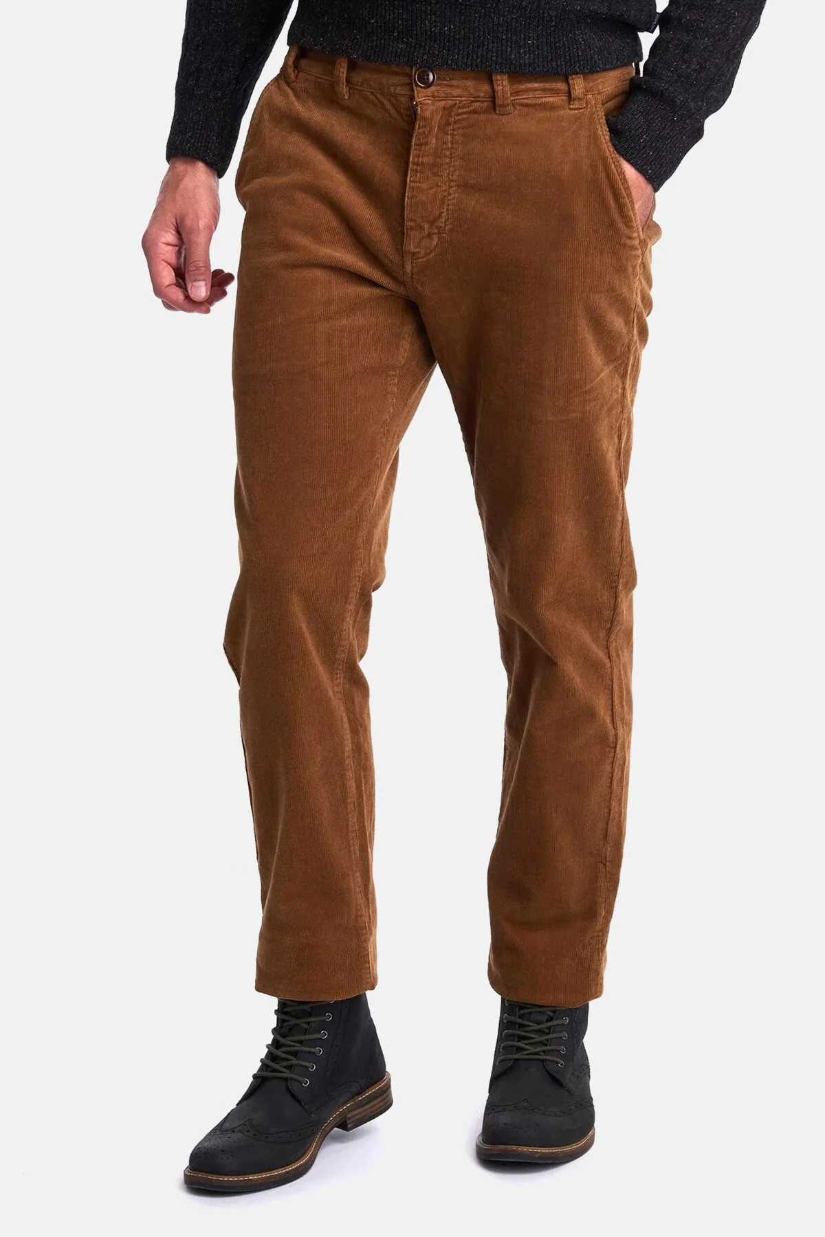 Neuston Stretch Cord Trouser - DK HONEY