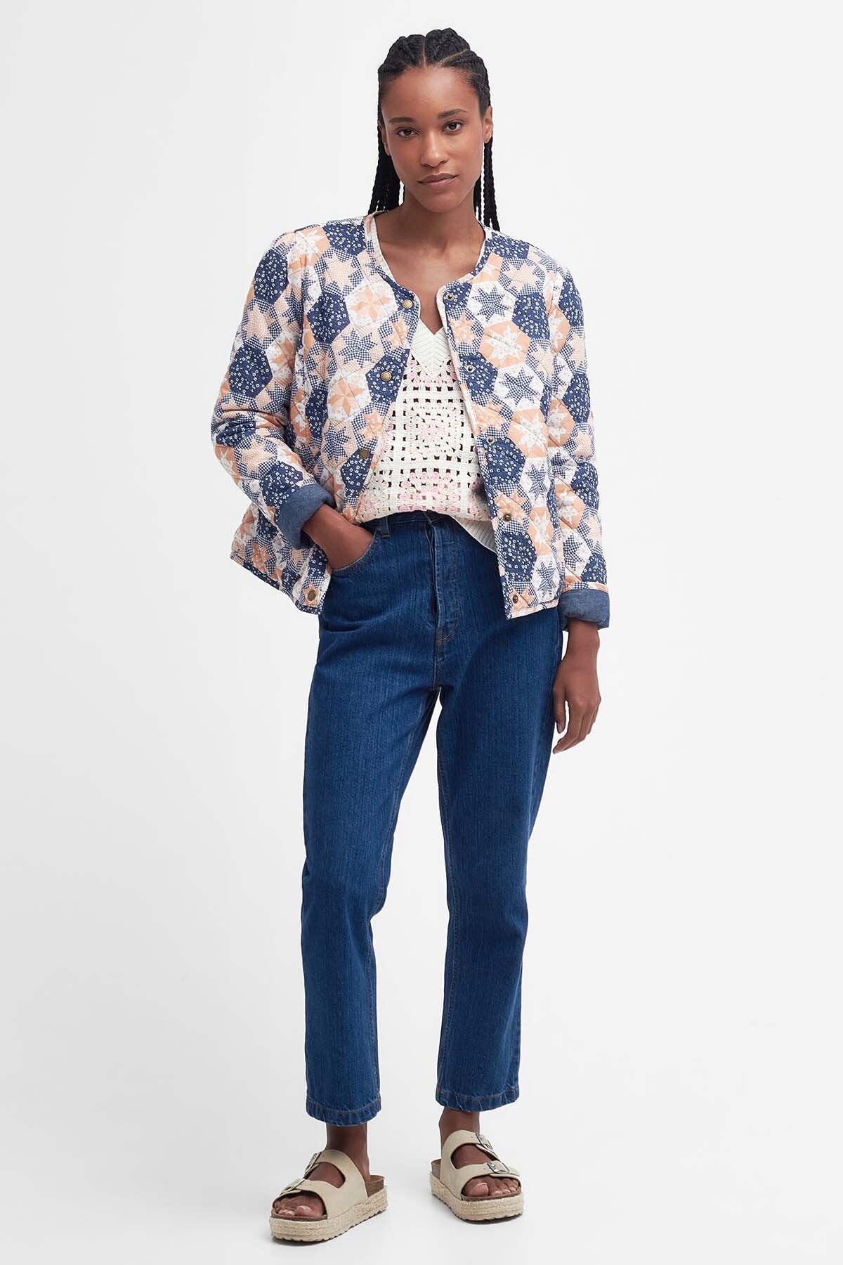 Margate Reversible Collarless Jacket - MULTI