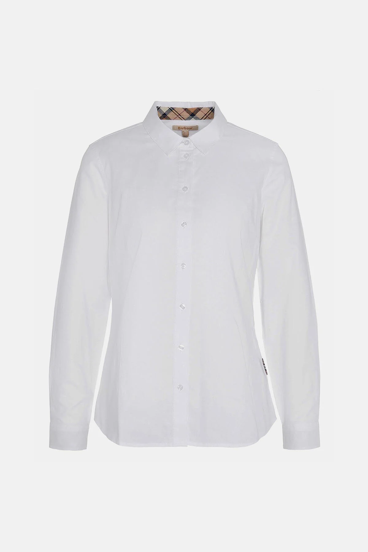 Derwent Shirt - WHITE/HESSIAN TARTAN