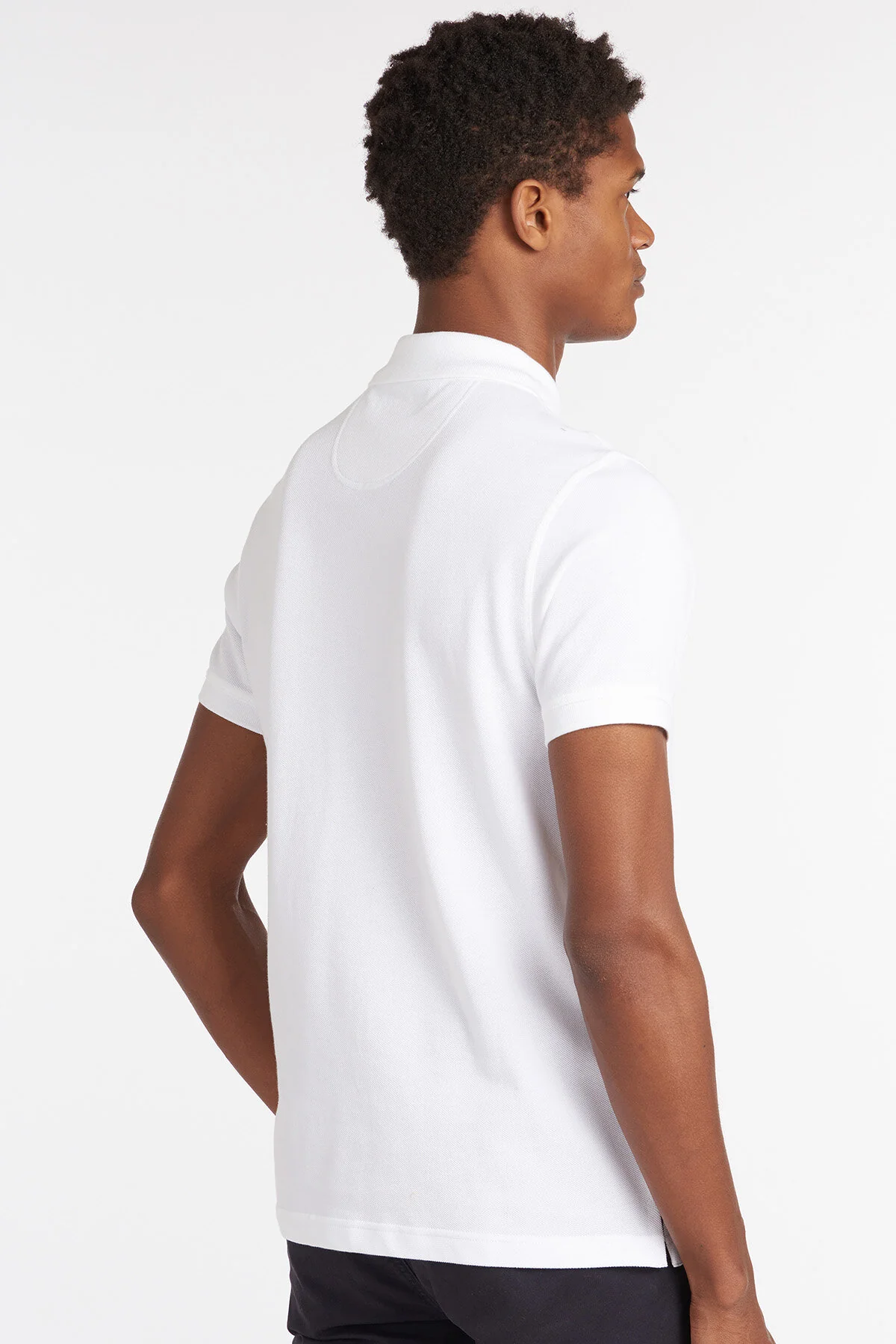 Polo Tartan Pique - WHITE/DRESS