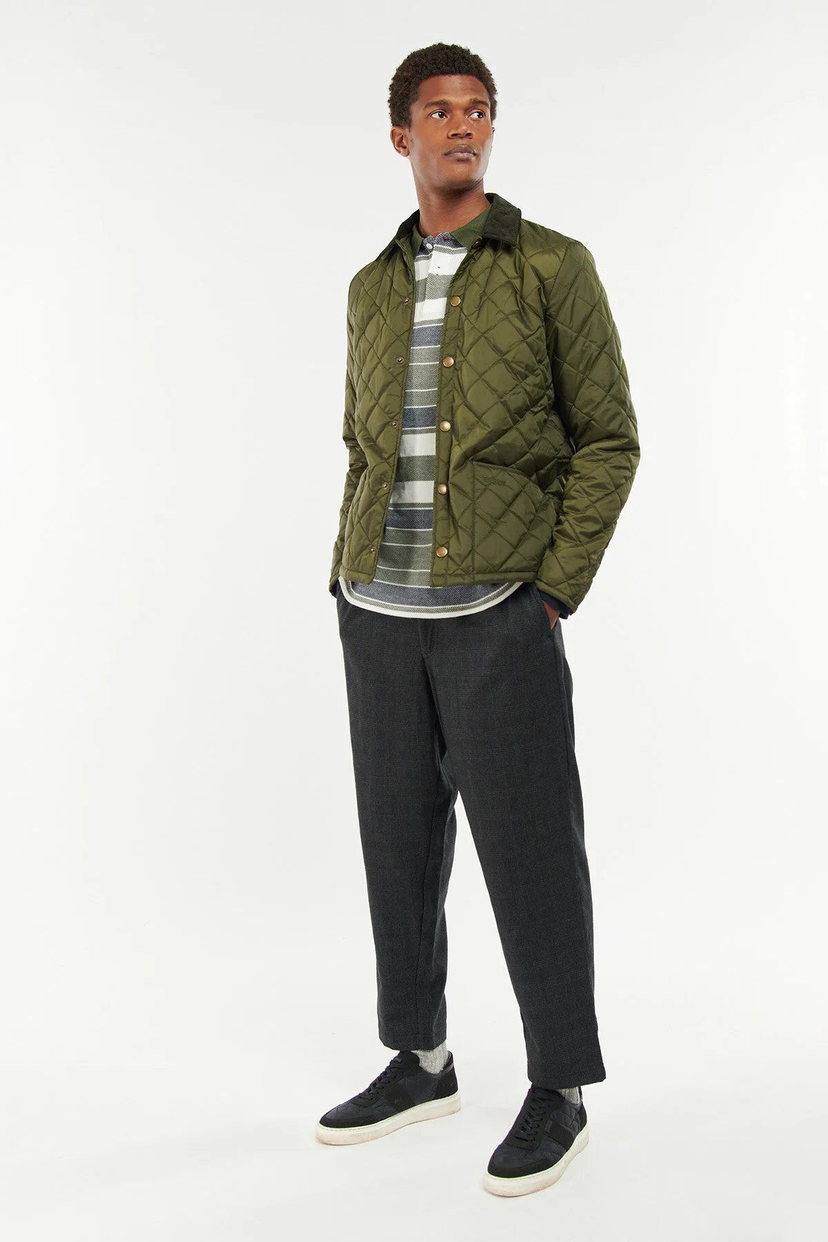 Herron Quilt Jacket - SAGE OLIVE NIGHT