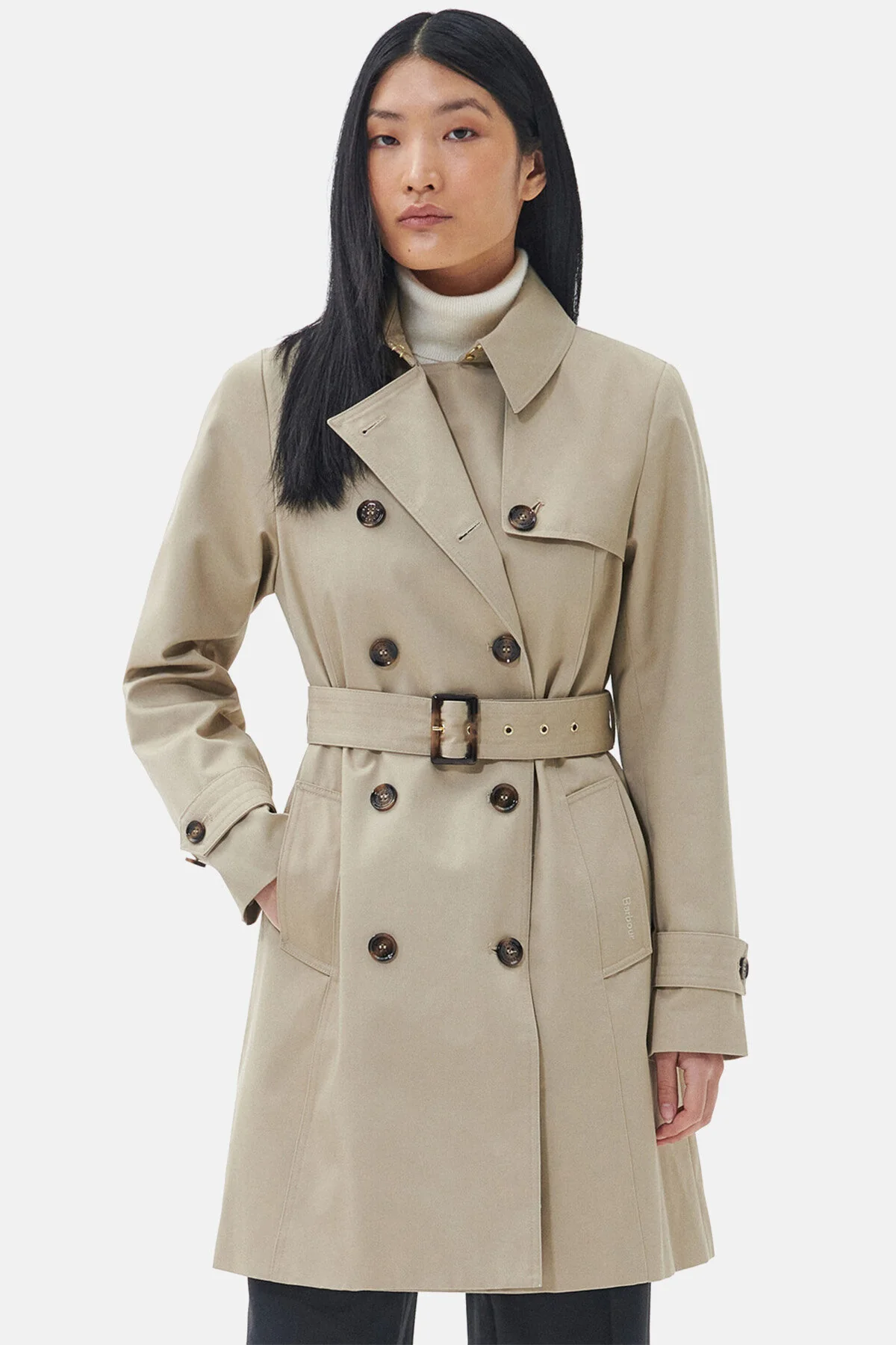 Short Greta Showerproof - LIGHT FAWN/ANCIENT P