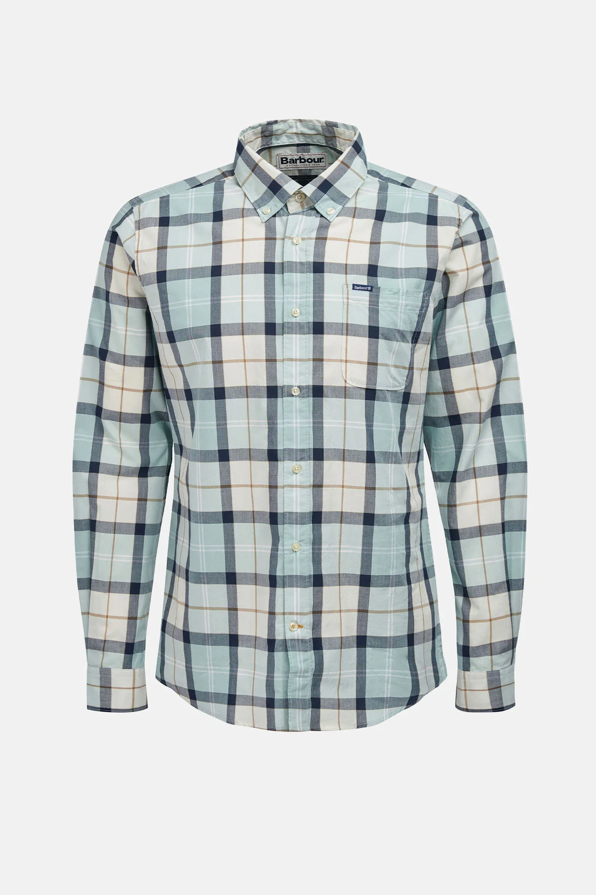 Rawley shirt - BLUE CHALK TARTAN