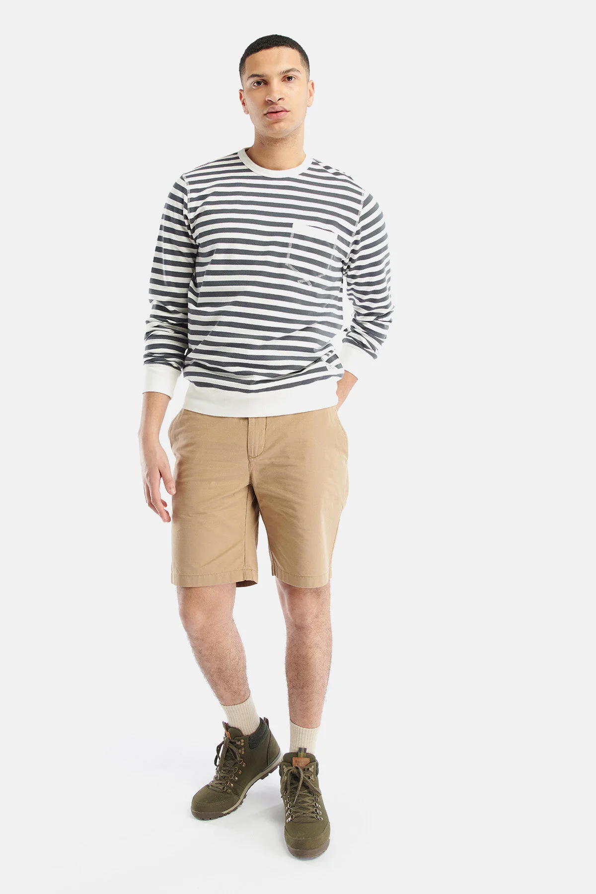 Durnage Crew Sweatshirt - CHARCOAL