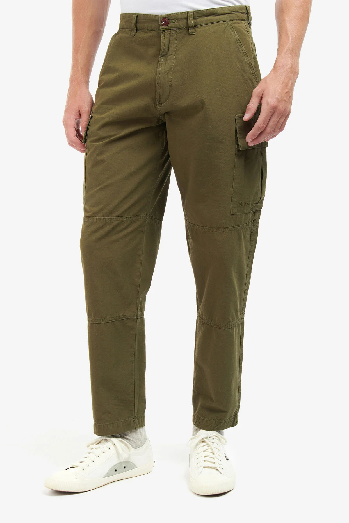 EssentialRipstop Cargo Trousers - IVY GREEN