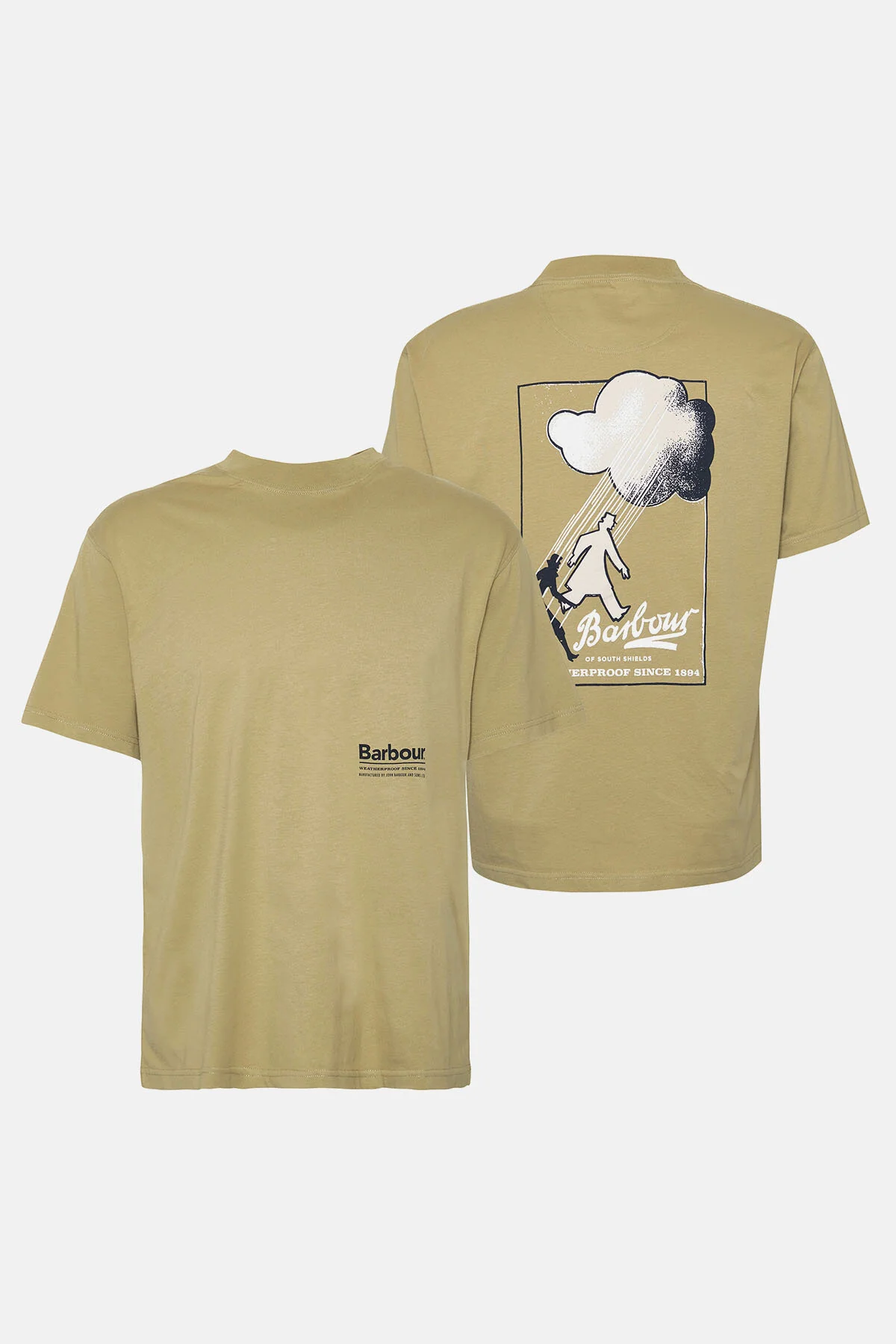 Portland Oversized T-Shirt - BLEACHED OLIVE