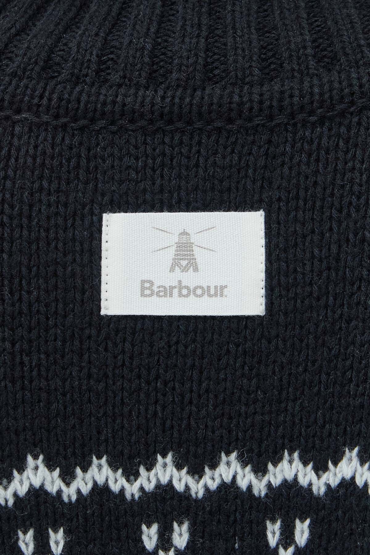 Pine Knitted Jumper - BLACK