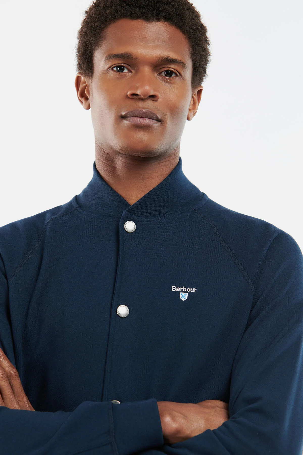 Whitewell Button Cardigan - NAVY