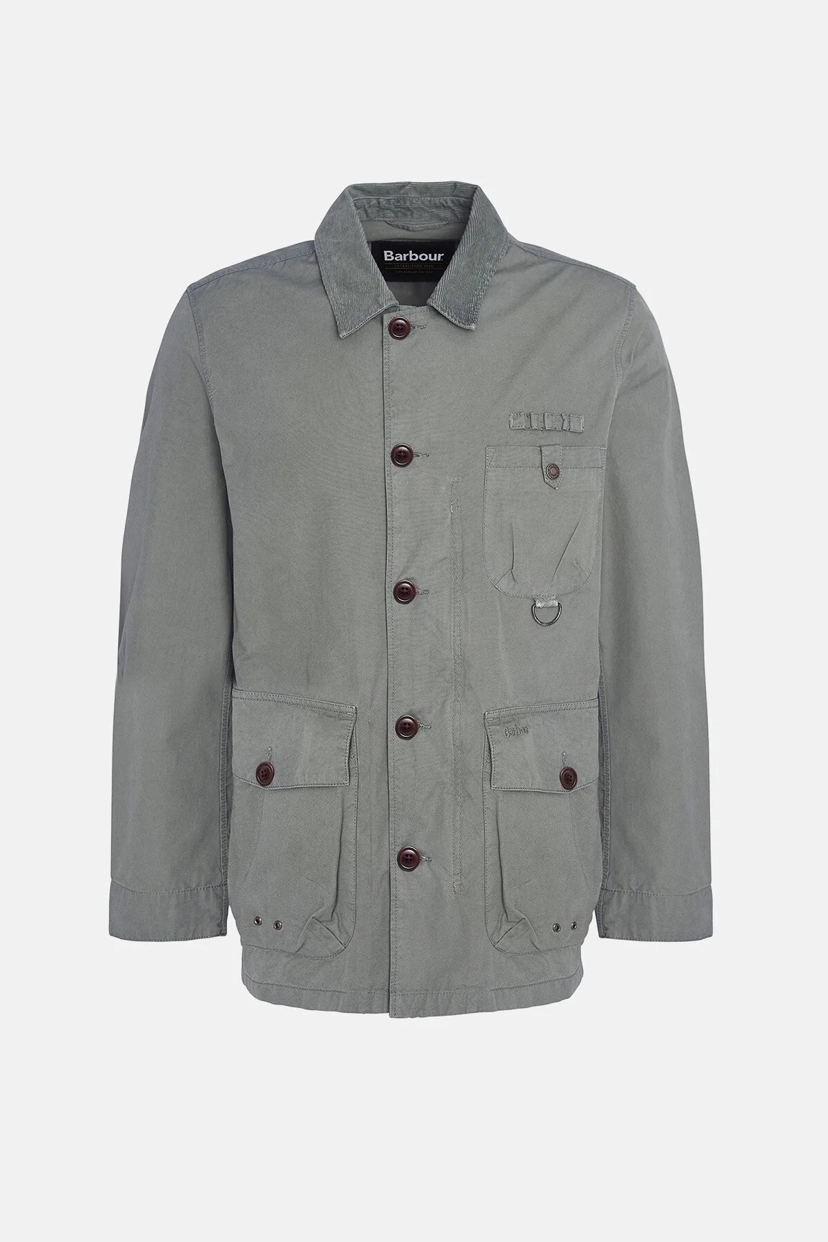 Cotton Salter Overshirt - AGAVE