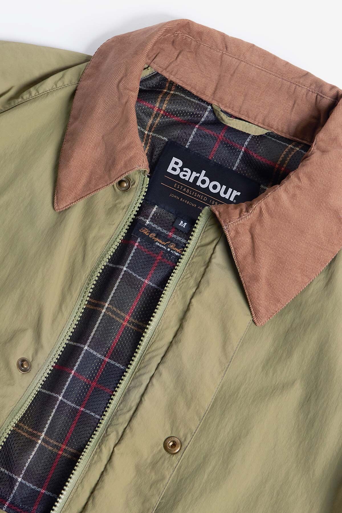 Oversized Spey Showerproof Jacket - BLEACHED OLIVE