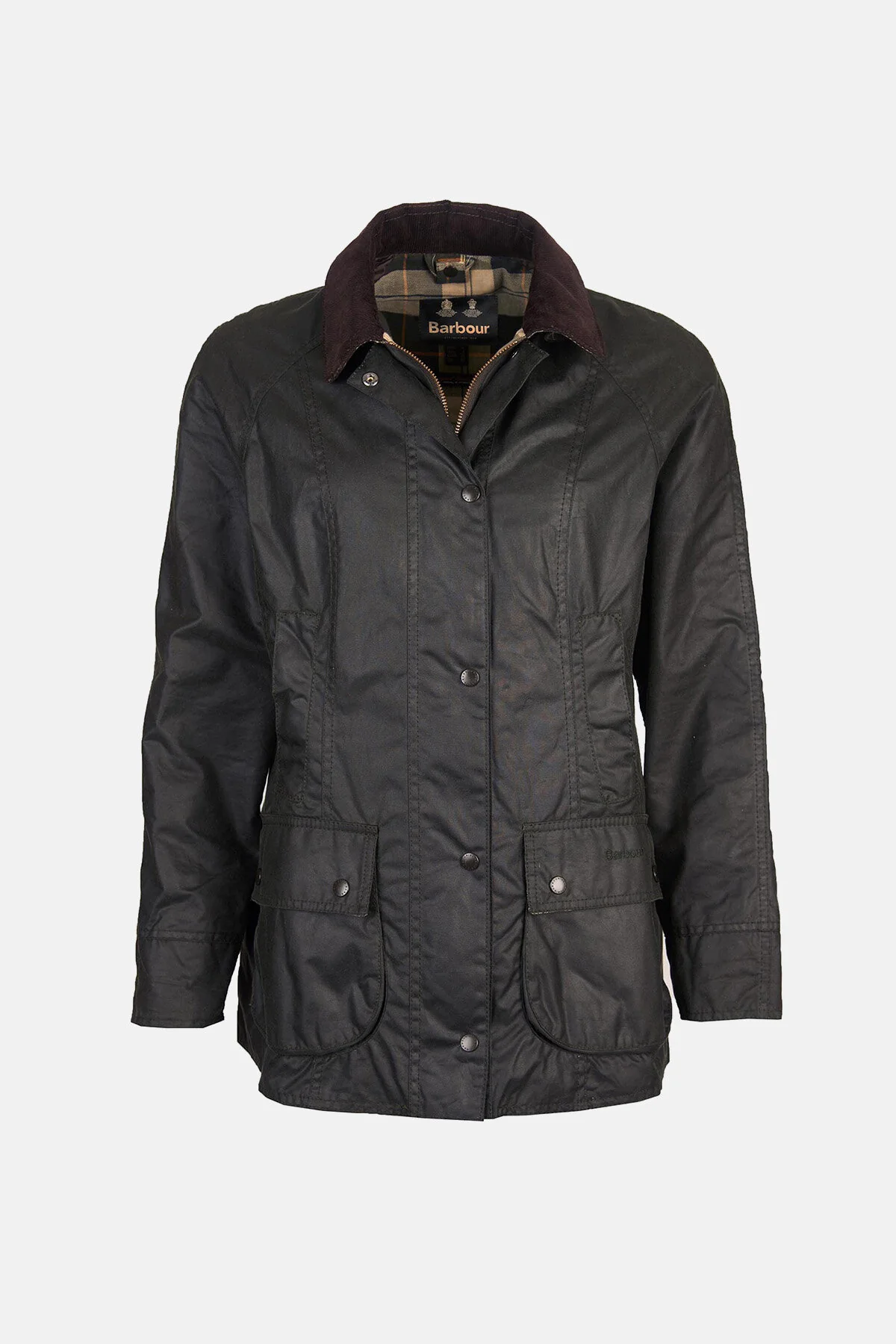 Beadnell Wax Jacket - SAGE