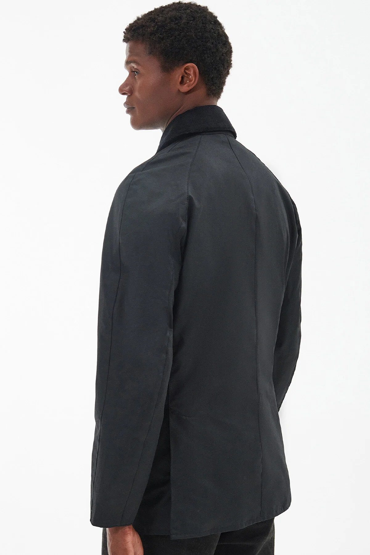 Ashby Wax Jacket - BLACK/CLASSIC
