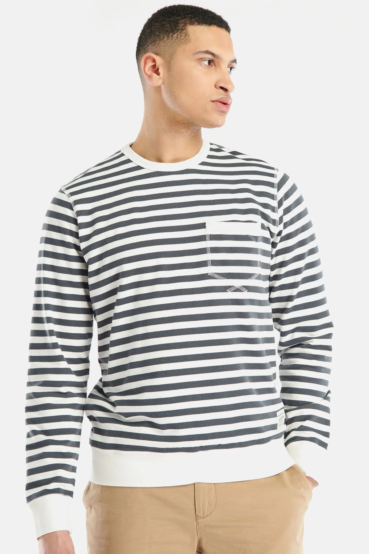 Durnage Crew Sweatshirt - CHARCOAL