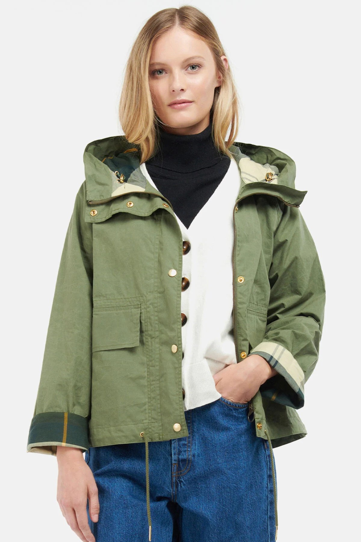 Nith Showerproof Jacket - ARMY GREEN ANCIENT