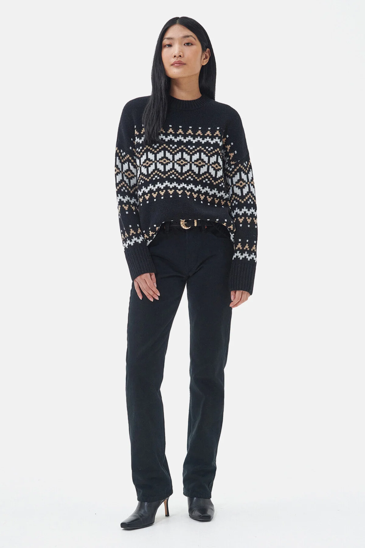 Cleaver Knitted Jumper - MULTI