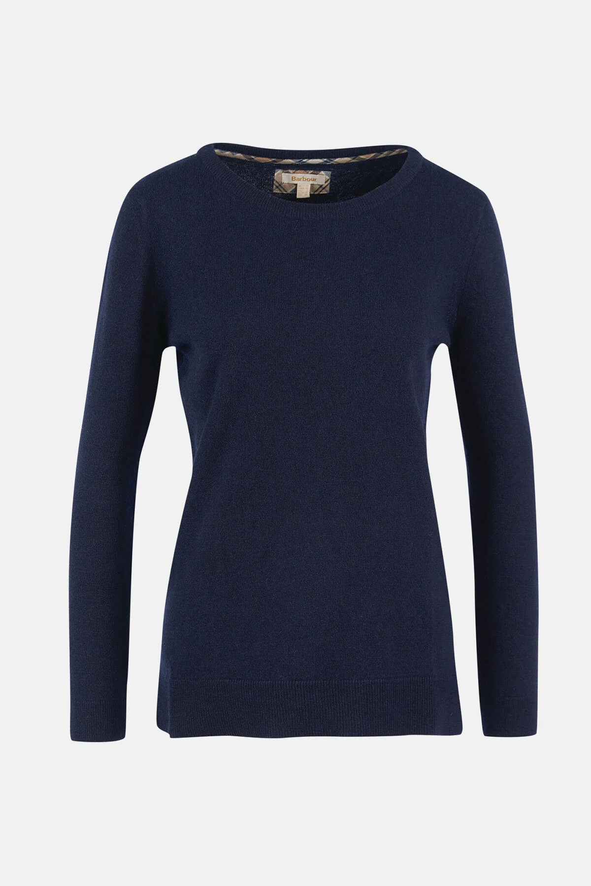 Pendle Crew Knit Sweatshirt - NAVY/FAWN
